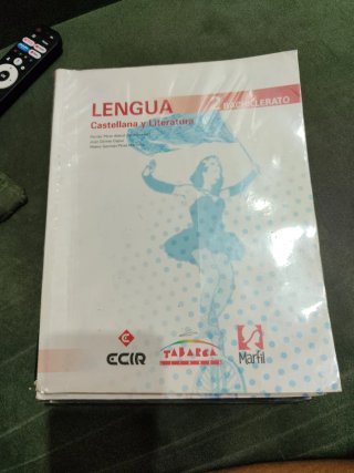Lengua castellana y literatura, 2 Bachillerato