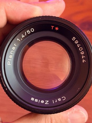 Carl Zeiss Planar T* 50mm f/1.4 CY Contax
