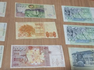 Lote de Billetes Españoles Antiguos