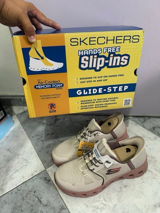 Zapatillas Skechers Slip-ins Beige/Rosa