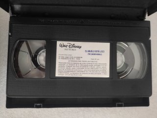 Cinta VHS El Abuelo Está Loco (Disney)