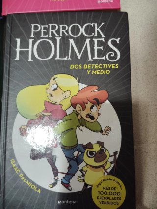 Colección libros infantiles perrock Holmes