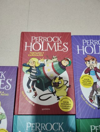 Colección libros infantiles perrock Holmes