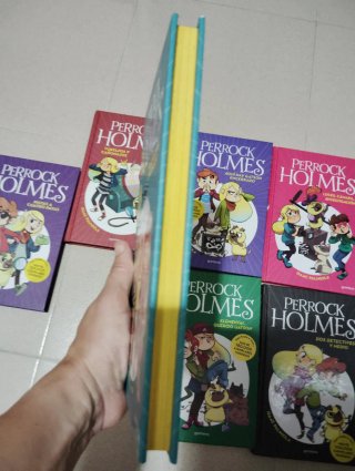 Colección libros infantiles perrock Holmes