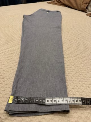 Pantalón lino gris claro