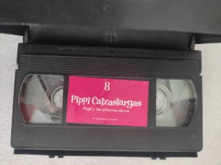 Cinta VHS Pippi Calzaslargas