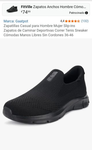 Zapatillas Hombre Grises