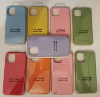 Fundas iPhone 12 Mini Silicona (Varios Colores)