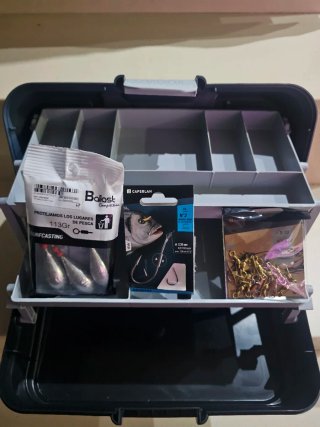 Kit Caña Pescar + Caja