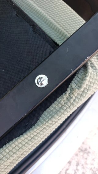 Sofá Cama 3 Plazas Polipiel Negro