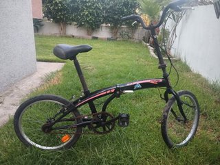 Bicicleta plegable aluminio Decathlon