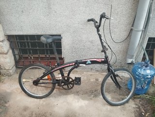 Bicicleta pieghevole in alluminio Decathlon