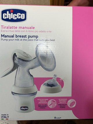 Sacaleches manual Chicco
