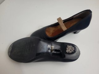 Zapatos Flamenca Tacón Clavos Talla 34