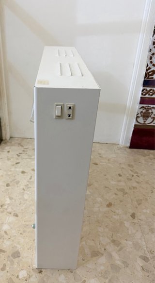 Mueble baño Vintage, espejo 3 puertas