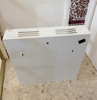 Mueble baño Vintage, espejo 3 puertas