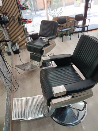 Sillones de la barbería