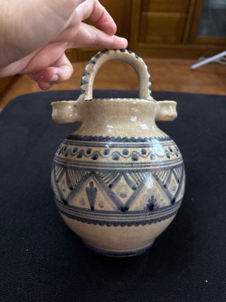 Botijo de cerámica artesanal