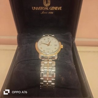 UNIVERSAL GENÈVE Acciaio e Oro 18K