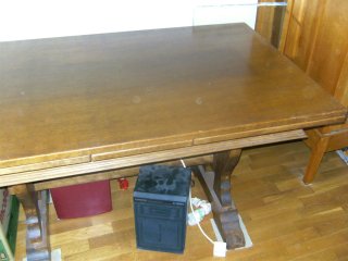 Mesa de roble