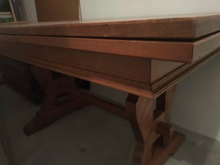 Mesa de roble