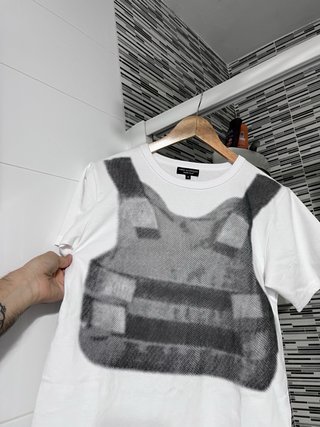 Camiseta CDG Chaleco Antibalas Talla S