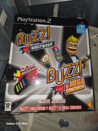 Pack Buzz PS2: Mando + Juegos