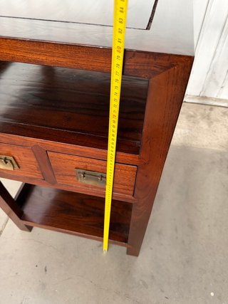 Mesita auxiliar madera maciza