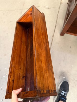 Mesita auxiliar madera maciza