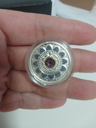 Moneda Plata Acuario 2017 Royal Canadian Mint