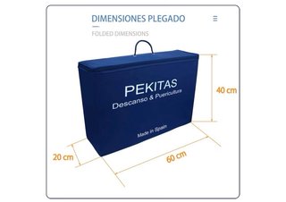 Colchón cuna plegable Pekitas