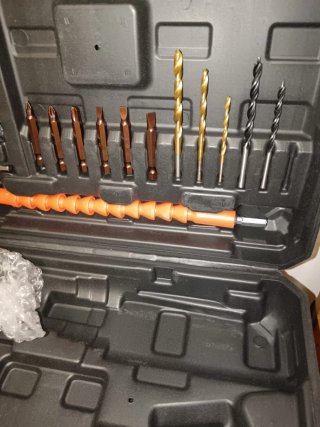 Taladro Atornillador Inalámbrico (2 Baterías)