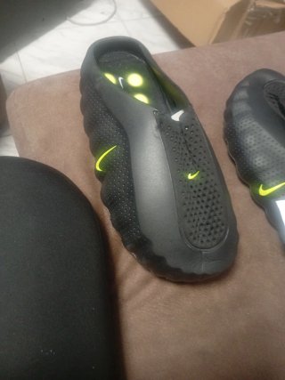 Chanclas Nike Talla 43 Negro/Verde