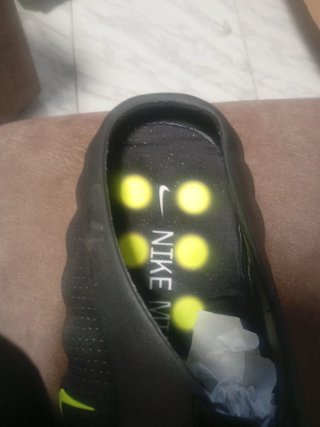 Chanclas Nike Talla 43 Negro/Verde