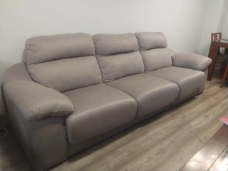 Sofá Gris 3 Metros