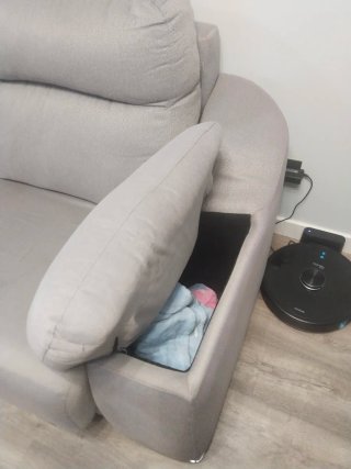 Sofá Gris 3 Metros