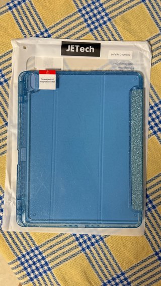 Funda iPad Air 13 M3/M2 Purpurina azul “Frozen”