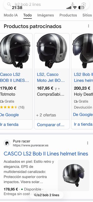 Casco LS2 Bob II TALLA S