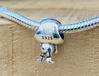 Charm Star Wars Soldado Stormtrooper - Plata