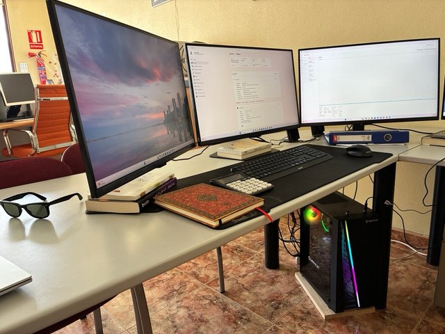 PC Gaming/Trabajo + 3 Monitores Samsung