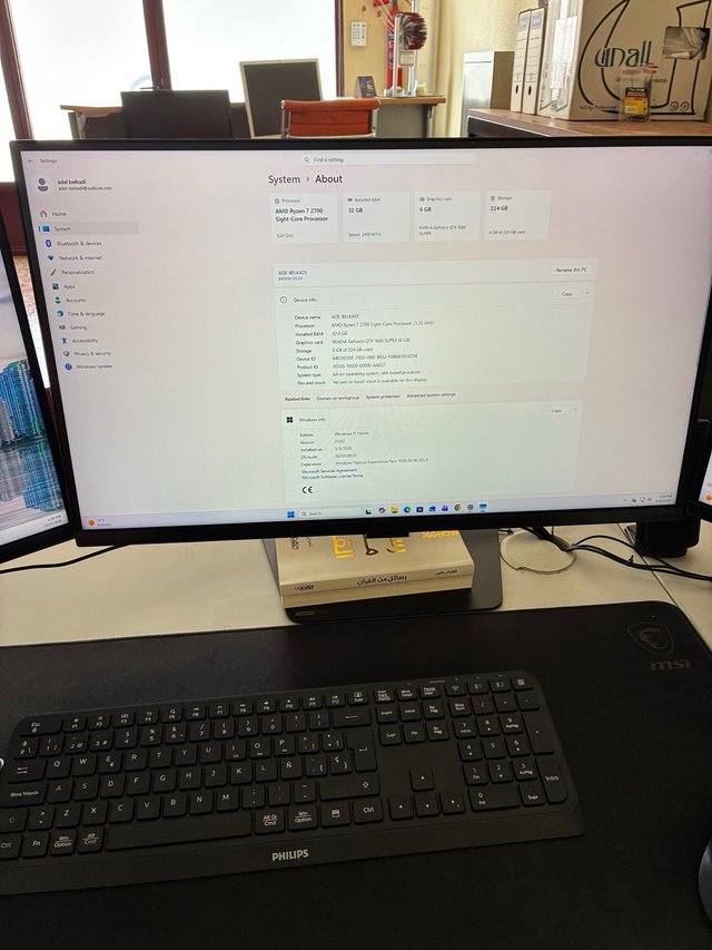 PC Gaming/Trabajo + 3 Monitores Samsung