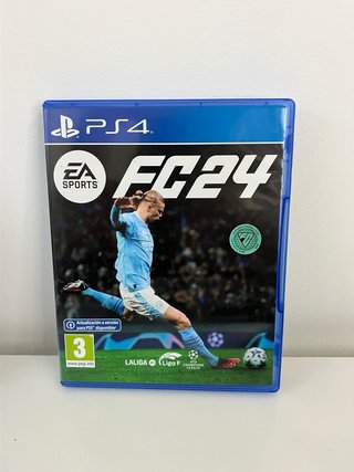 Pack 4 Juegos PS4: FC 24, FIFA 18, FIFA 20 y GTA