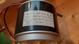 Motor Eléctrico MY1016 24VDC 35W