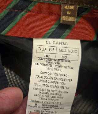 Pantalones de traje El Ganso grises