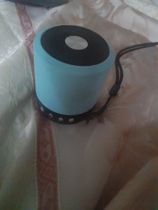 Altavoz Bluetooth azul