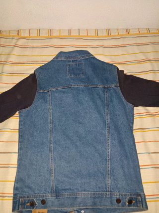 Sudadera vaquera Pull&Bear azul
