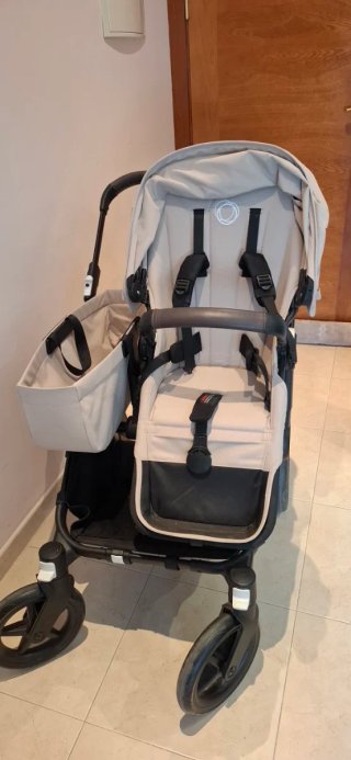 Coche Bugaboo Donkey 5 Mono Beige