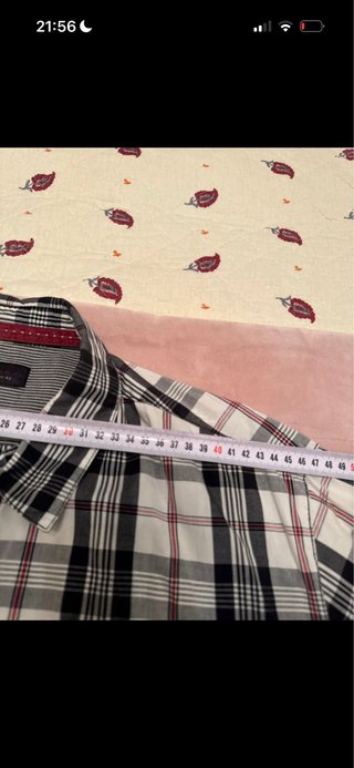 Camisa de cuadros talla XL