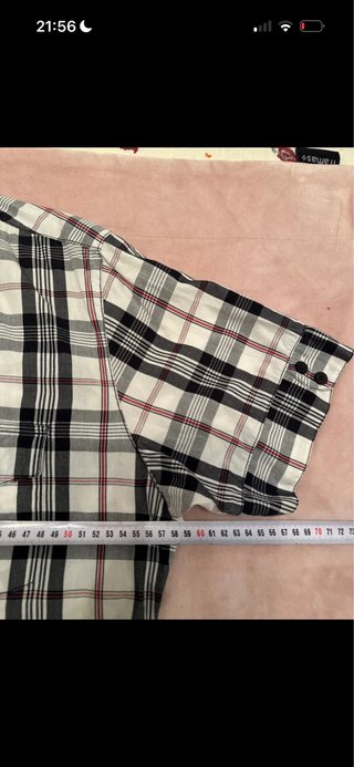 Camisa de cuadros talla XL