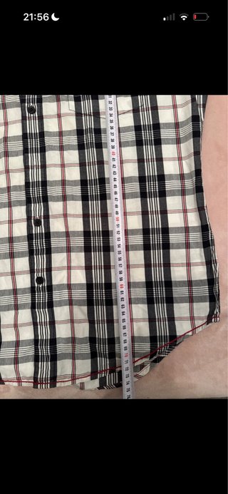 Camisa de cuadros talla XL